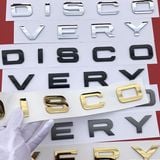  Tem Dán Ô Tô Discovery Chữ Nổi 3D Trang Trí Ô Tô, Xe Hơi, Tem Dán Trang Trí Ô Tô 