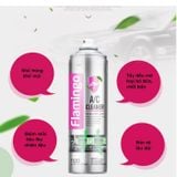  Bình Xịt Bọt Vệ Sinh Khử Mùi Hôi Điều Hòa Ô Tô Flamingo F020 500ml – Hàng Chính Hãng 