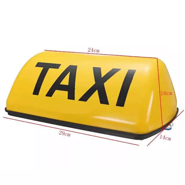  Mào TAXI Đế Hút Nam Châm, Có Đèn 