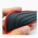  Bộ 4 Nẹp Bước Chân Bằng Cao Su Chống Trơn Trượt, Chống Trầy Xước Bậc Cửa Lên Xuống Và Cốp Xe Ô Tô 