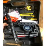  Bơm Lốp Ô Tô Xe Hơi 2 XiLanh Công Suất Cực Lớn Tự Động Ngắt 