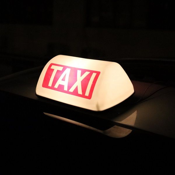  Mào TAXI Đế Hút Nam Châm, Có Đèn 