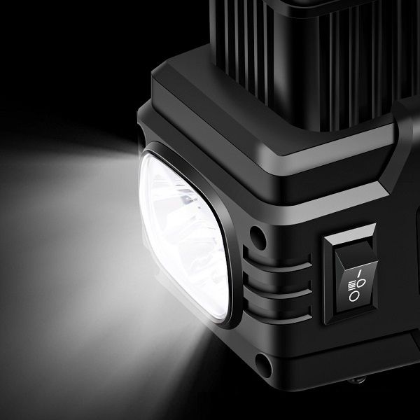  Bơm Lốp Ô Tô Xe Hơi 2 XiLanh Công Suất Cực Lớn Tự Động Ngắt 