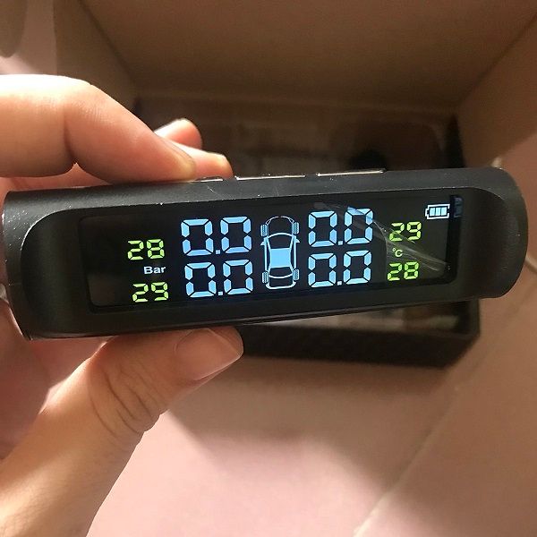  Cảm Biến Áp Suất Lốp Ô Tô TPMS Phiên Bản Quốc Tế, Sử Dụng Năng Lượng Mặt Trời 