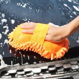  Găng Tay Bông Rửa Xe Chuyên Dụng Sợi Microfiber Mẫu 2 Cho Ô Tô Tiện Dụng Siêu Mịn, Siêu Thấm Hút 