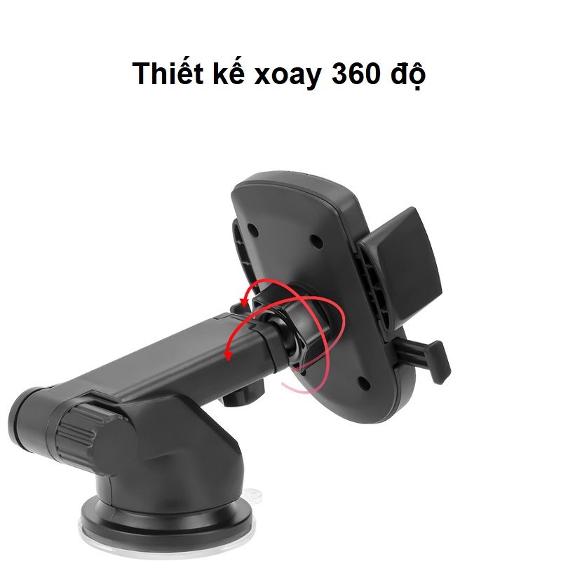  (Đủ Mẫu) Giá Đỡ Điện Thoại, Kẹp Điện Thoại Xoay 360 Dùng Trong Xe Ôtô Chắc Chắn Kiểu Giáng Sang Trọng Chuẩn Loại A1 