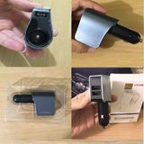  Tẩu Sạc Ô Tô, Xe Hơi HYUNDAI HY10, Tẩu Sạc Nhanh Ô Tô Có 3 Cổng USB, 1 Tẩu Sạc, Điện Áp 4.8A 