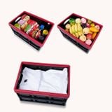  Thùng Đựng Đồ Để Cốp Xe Ô Tô Có Thể Gấp Gọn - Dung Tích 56 Lít 