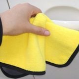  Khăn Lau Xe Ô Tô 2 Lớp Dày Dặn, Mềm Mịn, Siêu Thấm Hút, Khăn Lau Đa Năng 