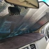  TẤM CHẮN NẮNG XE Ô TÔ - CHE NẮNG KÍNH LÁI CHẤT LIỆU XỐP PHỦ BẠC 
