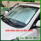  TẤM CHẮN NẮNG XE Ô TÔ - CHE NẮNG KÍNH LÁI CHẤT LIỆU XỐP PHỦ BẠC 