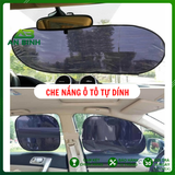  Che Nắng Ô Tô Tự Dính Vào Kính Cửa Trước, Cửa Sau, Kính Lái Xe 
