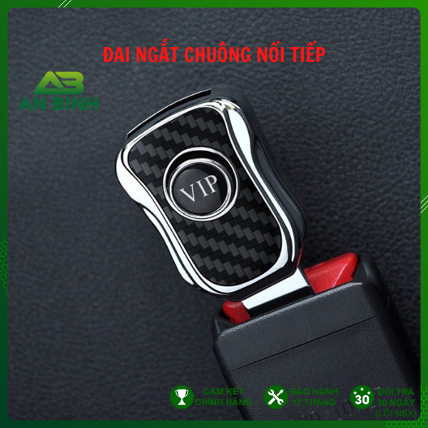  Chốt Cài Dây An Toàn Ô Tô Cắm Nối Tiếp, Đai Ngắt Chuông Ô Tô 