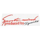  Tem Sport Mind Dán Xe Ô Tô - Tem Ô Tô Thể Thao Sport Mind 