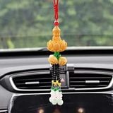  Khánh Treo Xe Ô Tô Hình Đức Phật Ngồi Đài Sen Phong Thuỷ 