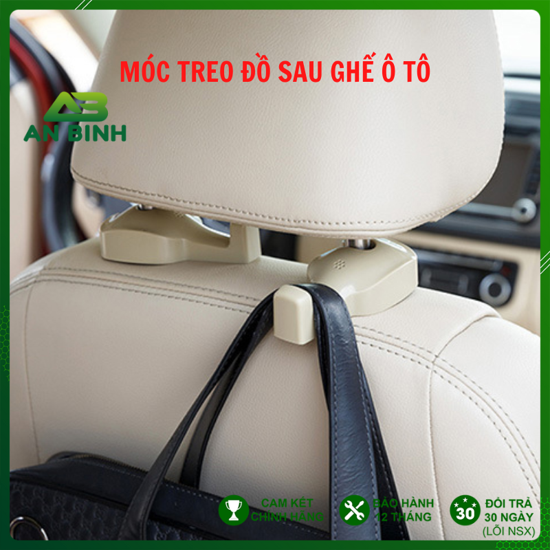  Bộ 2 Móc Treo Đồ Sau Ghế Ô Tô, Móc Treo Đồ Chữ S Gài Ghế Ô Tô 