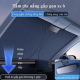  TẤM CHE NẮNG KÍNH LÁI Ô TÔ GẤP GỌN, CHỐNG TIA UV CÁCH NHIỆT BẢO VỆ NỘI THẤT XE Ô TÔ 
