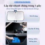  TẤM CHE NẮNG KÍNH LÁI Ô TÔ GẤP GỌN, CHỐNG TIA UV CÁCH NHIỆT BẢO VỆ NỘI THẤT XE Ô TÔ 
