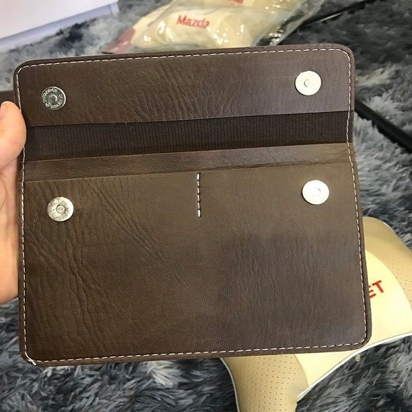  Ví Da Đựng Đăng Kiểm, Giấy Tờ Ô Tô Cao Cấp, Bóp Đựng Giấy Tờ Xe 