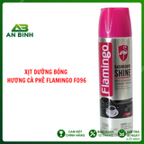  Xịt Dưỡng Bóng Da Và Đồ Nội Thất Oto FLAMINGO F096 - Hương Cà Phê 