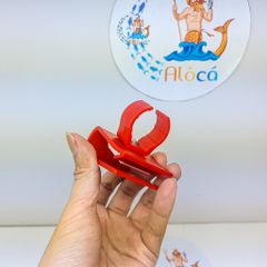Kẹp đèn màu đỏ treo giằng đèn bể cá cảnh cho bóng LED MayIn,T5, T10, No1