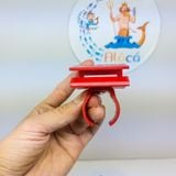 Kẹp đèn màu đỏ treo giằng đèn bể cá cảnh cho bóng LED MayIn,T5, T10, No1