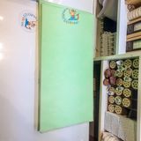 Bông ép 2 mặt màu trắng xanh lọc bể cá kích thước 120 x30 x 0,9 cm