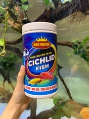 Cám King Master hạt chìm cho cá Ali siêu tăng trưởng,tăng màu,tăng cường sức đề kháng size SS, S, M L hộp 500g