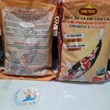 1kg, 5kg Cám KING FEED GROW & COLOR đạm cao 45% TĂNG MÀU với công thức dòng mới CAO CẤP KING FEED CÁ KOI
