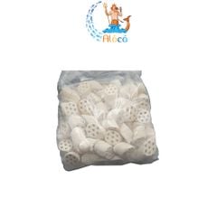 Sứ lọc Mountain Tree Nitro Ring 2 củ sen cắt lát vật liệu lọc cao cấp khử NO2: 01 Hộp 5L - 02 Hộp 10L - 03 Hộp 15 L -04 hộp 20L (01 thùng)