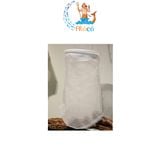 Túi tách phân cá thông minh làm sạch nước bể cá cảnh kích cỡ 18 x 40cm, độ thưa mắt lưới 80