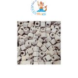 Vật liệu lọc xử lý nước bể cá cảnh sứ viên vuông lỗ Yeben Square Super Bio Ring