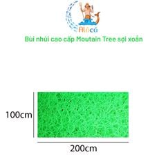 Bùi nhùi Mountain Tree không keo nguyên tấm 200x100cm làm sạch nước bể cá cảnh