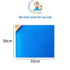 Bùi nhùi không keo Jmat AC cỡ 30x10cm đến 35x35cm làm sạch nước bể cá cảnh