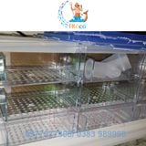 Lọc dàn mưa Mica 3 tầng - 4 dãy 75cm, 5 dãy 90cm, 6 dãy 100cm cho bể cá cảnh
