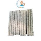 Sứ thanh đa giác muối tiêu 4x16 cm lọc nước cho bể cá cảnh thùng 100 thanh, bao 10 thanh, 1 thanh
