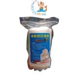 Túi bông lọc hai mặt loại bỏ cặn, thải bẩn làm sạch nước bể cá cảnh kích cỡ 18 x 45cm