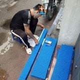 Bùi nhùi không keo Jmat AC nguyên tấm 200x100cm làm sạch nước bể cá cảnh