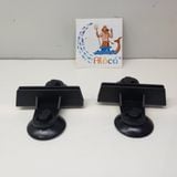 Chân hít kính giữ vách kính ngăn bể cá -Hít kẹp vách ngăn bể cá màu đen