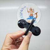 Chân hít kính giữ vách kính ngăn bể cá -Hít kẹp vách ngăn bể cá màu đen