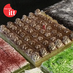 Bánh cắt miếng vị Cacao