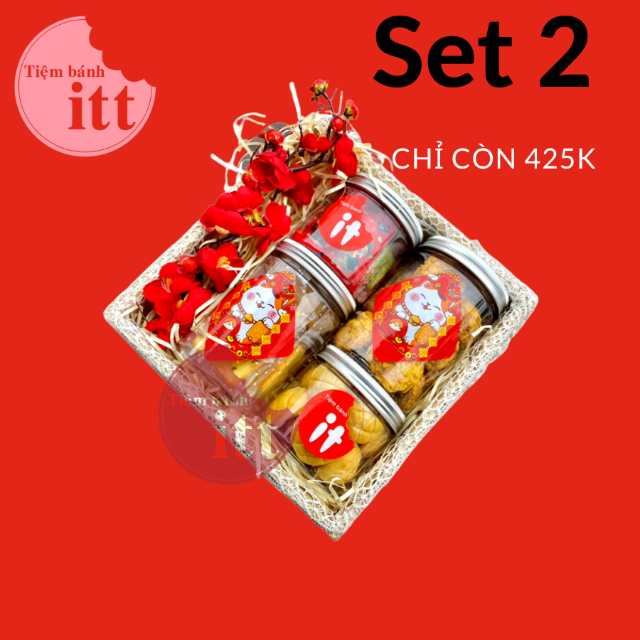 Giỏ quà đón tết - set2