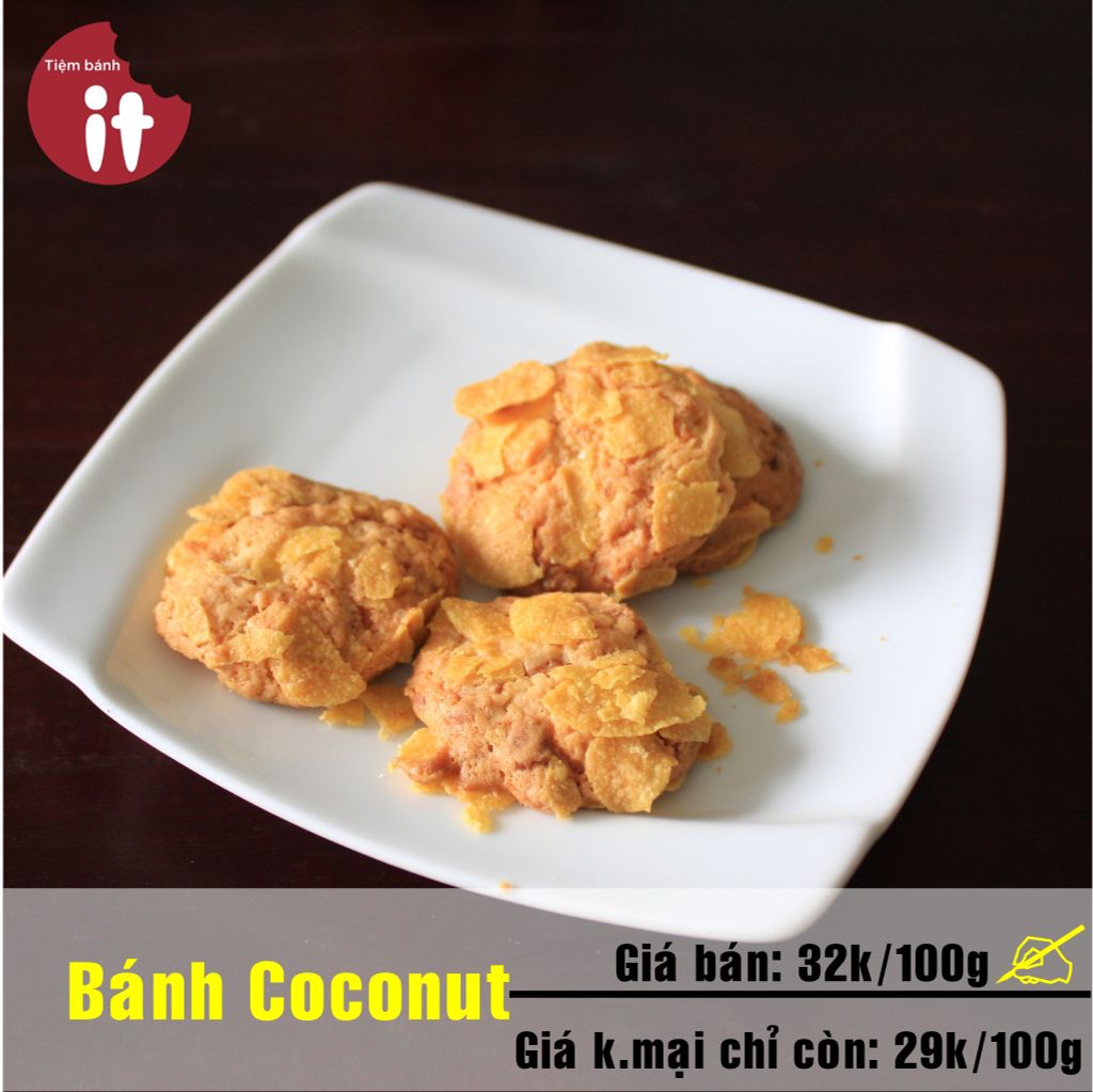 Bánh cokies dừa coconut
