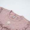 Bộ ngắn tay cài sau Bèo ngực Cotton Slub Mimo - BCT1310BN