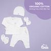 Bộ cài chéo dài tay cho trẻ sinh non - BU Tinie BOC003