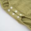 Body chip dài tay cài sau Bèo ngực Cotton Slub Mimo - BCT2110BN