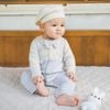Body dài tay giả yếm cổ Peter Pan - BBB2166PP