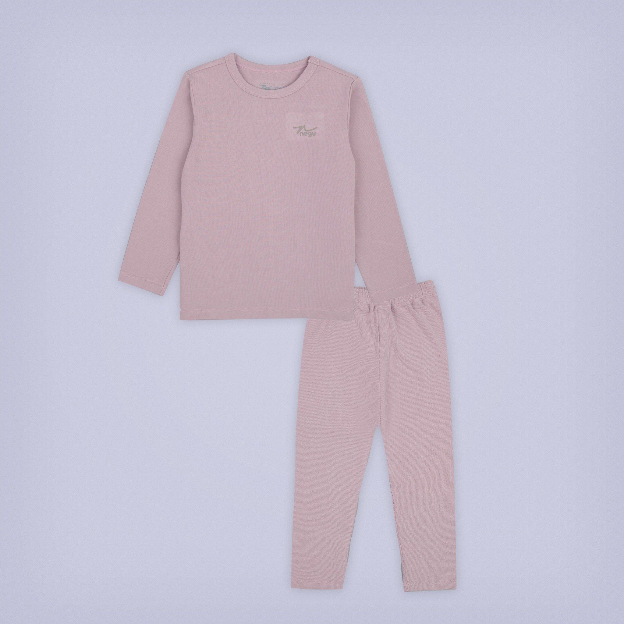 Bộ dài tay cổ tròn Negu Siro Cotton - NSR110400