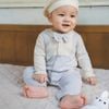 Body dài tay giả yếm cổ Peter Pan - BBB2166PP