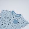 Bộ ngắn tay raglan cài giữa Dona - BBB1302DN
